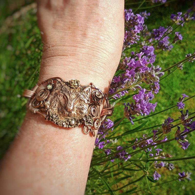 Wild Mountain Cat Bracelet