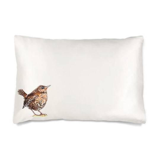 Wild Wren Soft Silk Pillowcase Elizabeth's Boutique Hotels