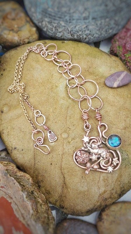 Wish upon a Star Hare Moon Wisdom Necklace