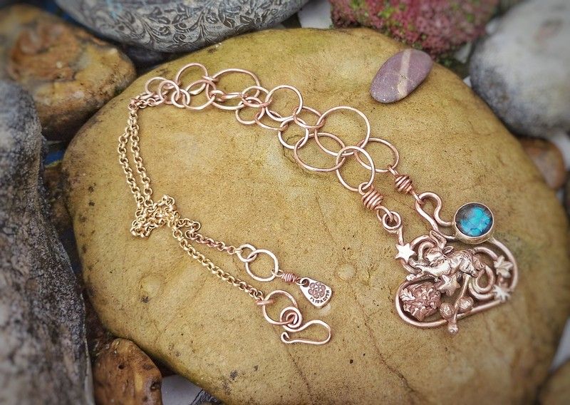 Wish upon a Star Hare Moon Wisdom Necklace