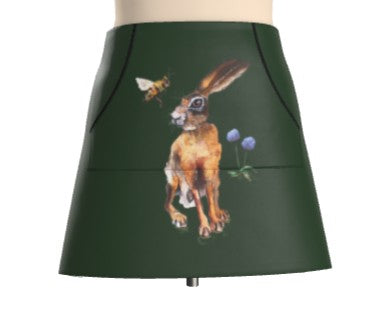 The Conversation Faux Leatherette Apron