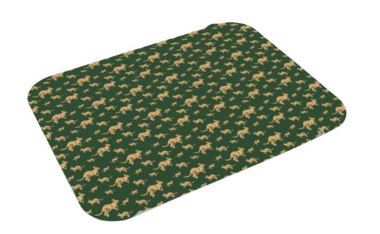 Golden Kangaroo Single Layer Dogs Blanket