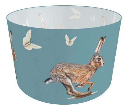 Wild Brown Hare Lamp Shade