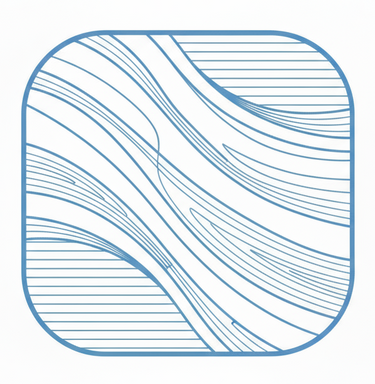 turn into line icon blue